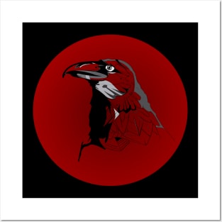 Abstract Raven Art Posters and Art